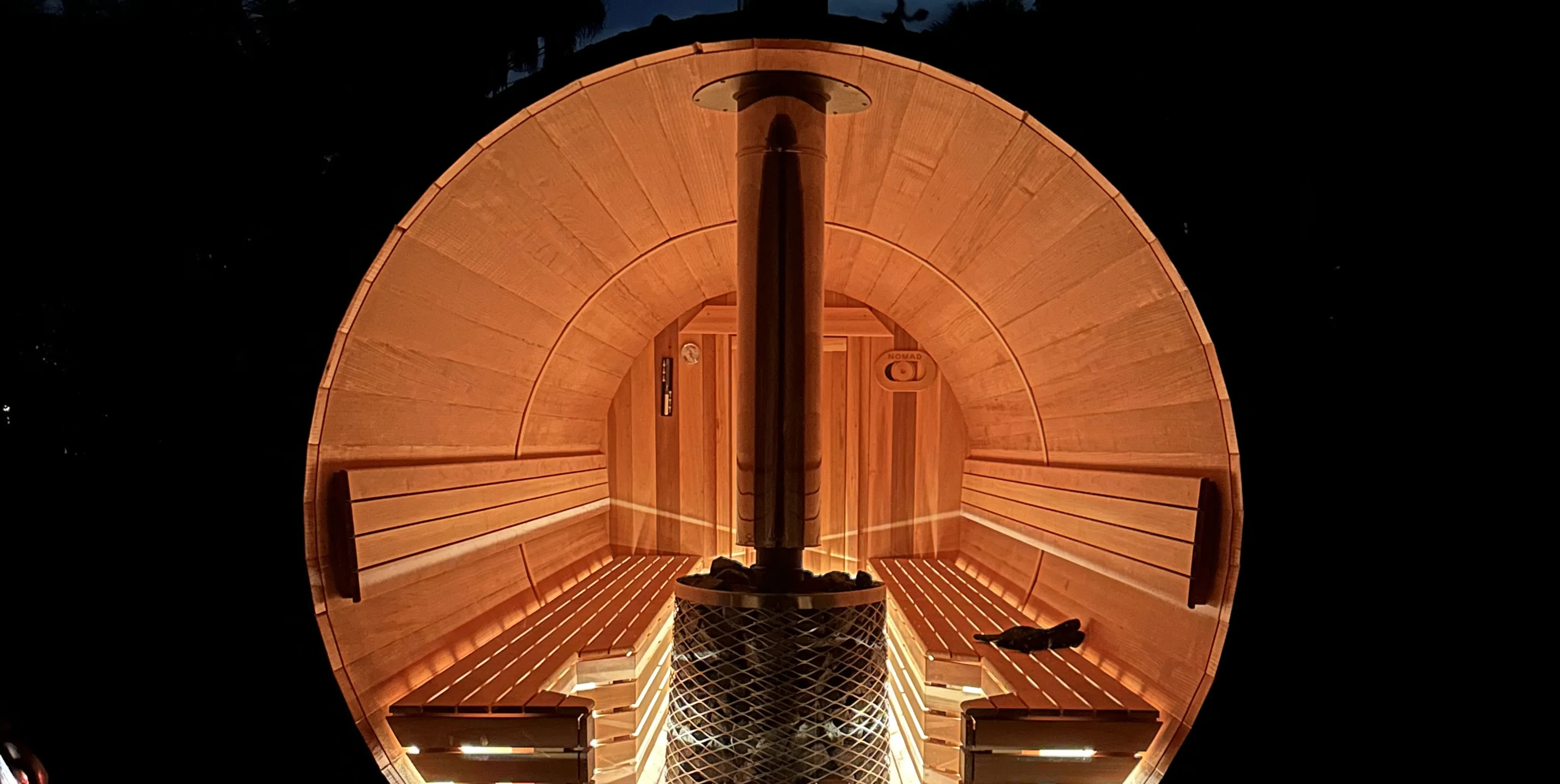 Nomad Sauna Construction