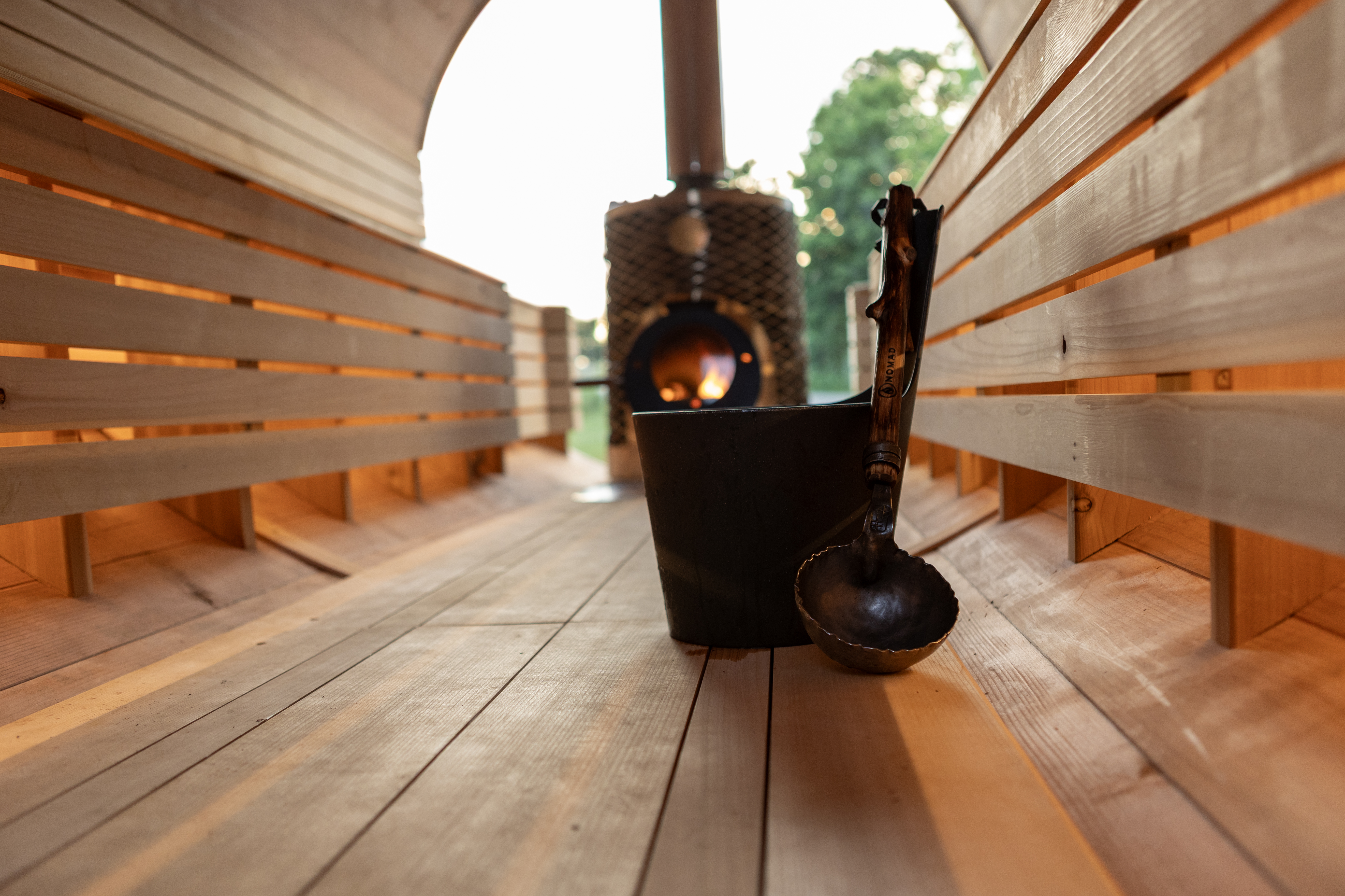 How to Build a Steam-Rich Löyly: Stones, Water, Ladle
